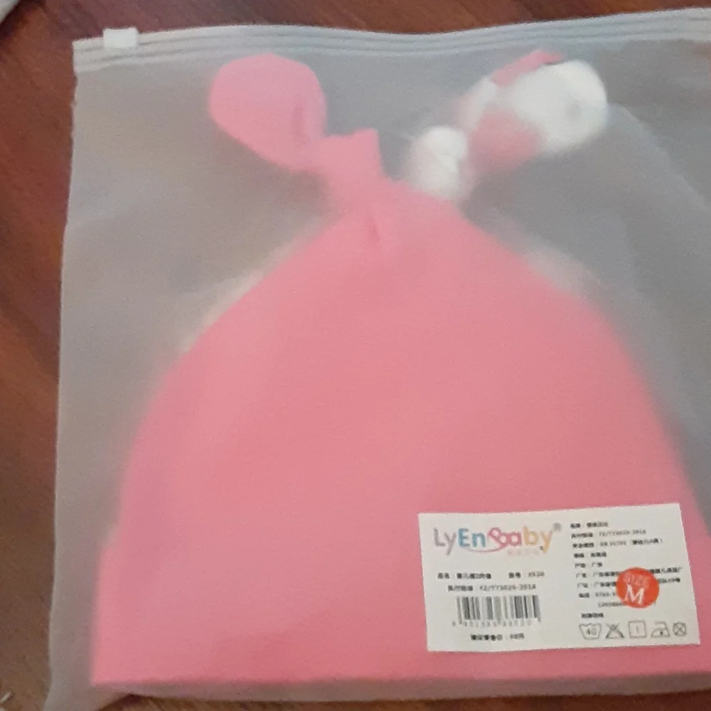 LyEn Baby newborn infant caps set 2 pink NEW …